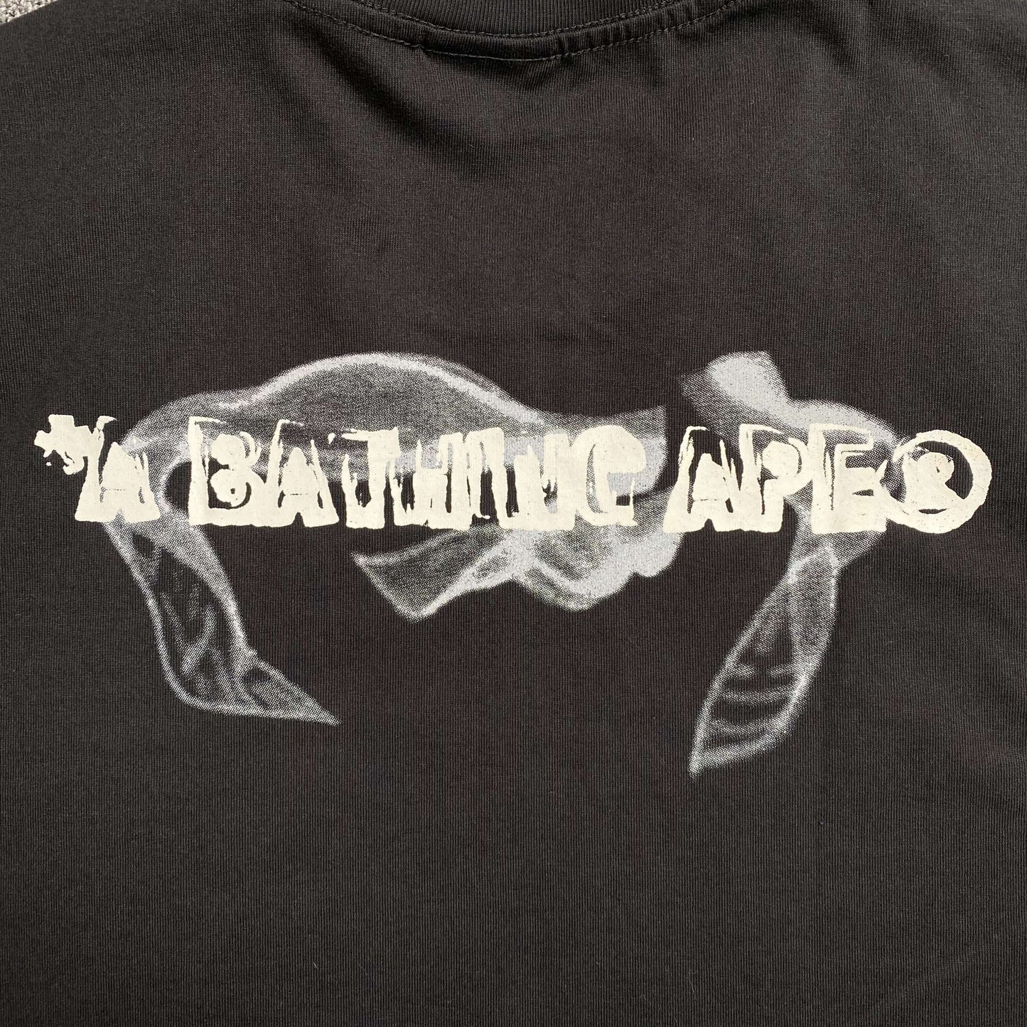 Remera Bape Mosquito Coil Ape Head Negra