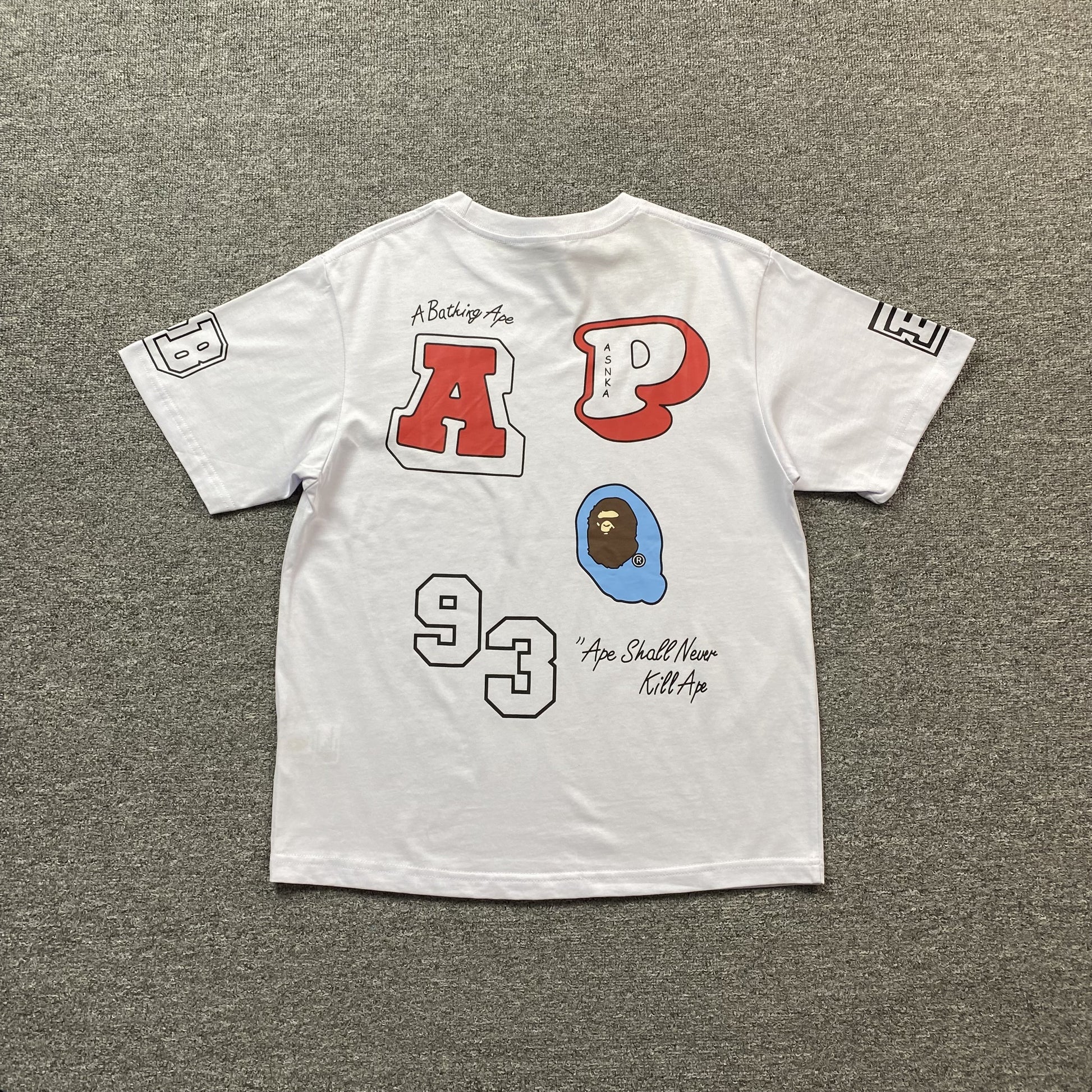 bape-multi-fonts-tee-white-2-Drip Store Argentina