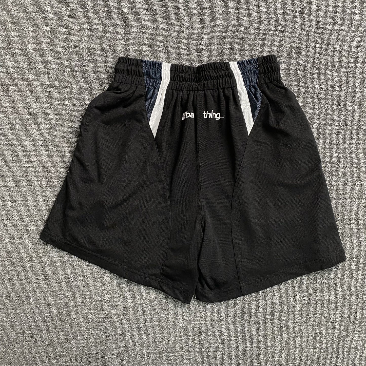 Short Bape Multi Logo Soccer Negro