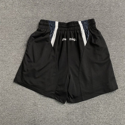 Short Bape Multi Logo Soccer Negro
