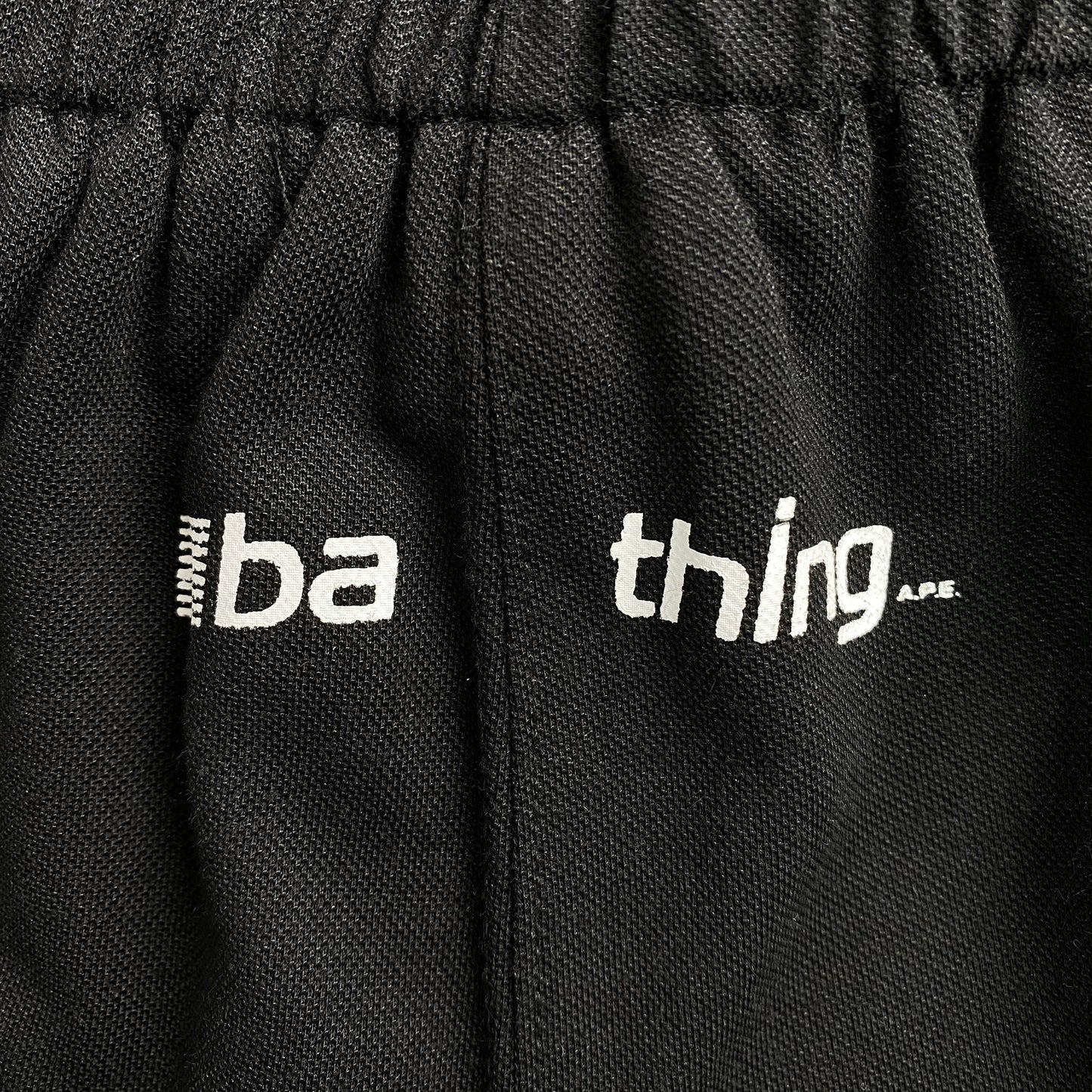 Short Bape Multi Logo Soccer Negro