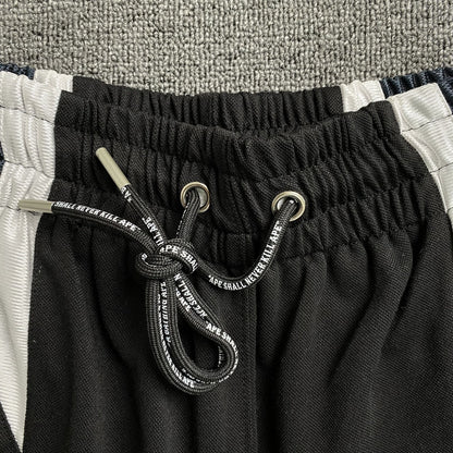 Short Bape Multi Logo Soccer Negro