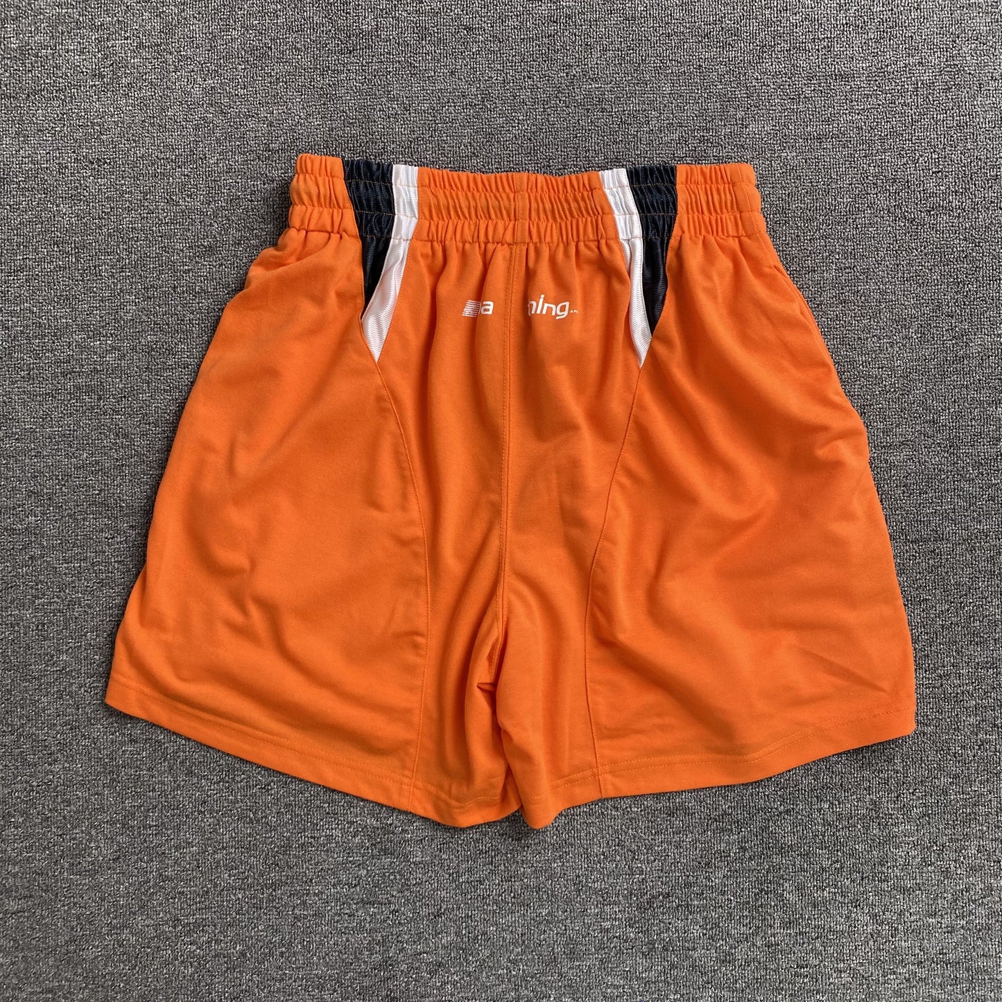 Short Bape Multi Logo Soccer Naranja