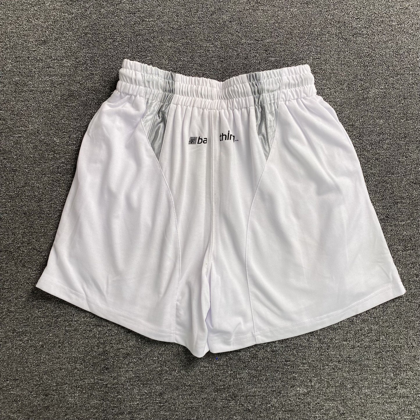 Short Bape Multi Logo Soccer Blanco