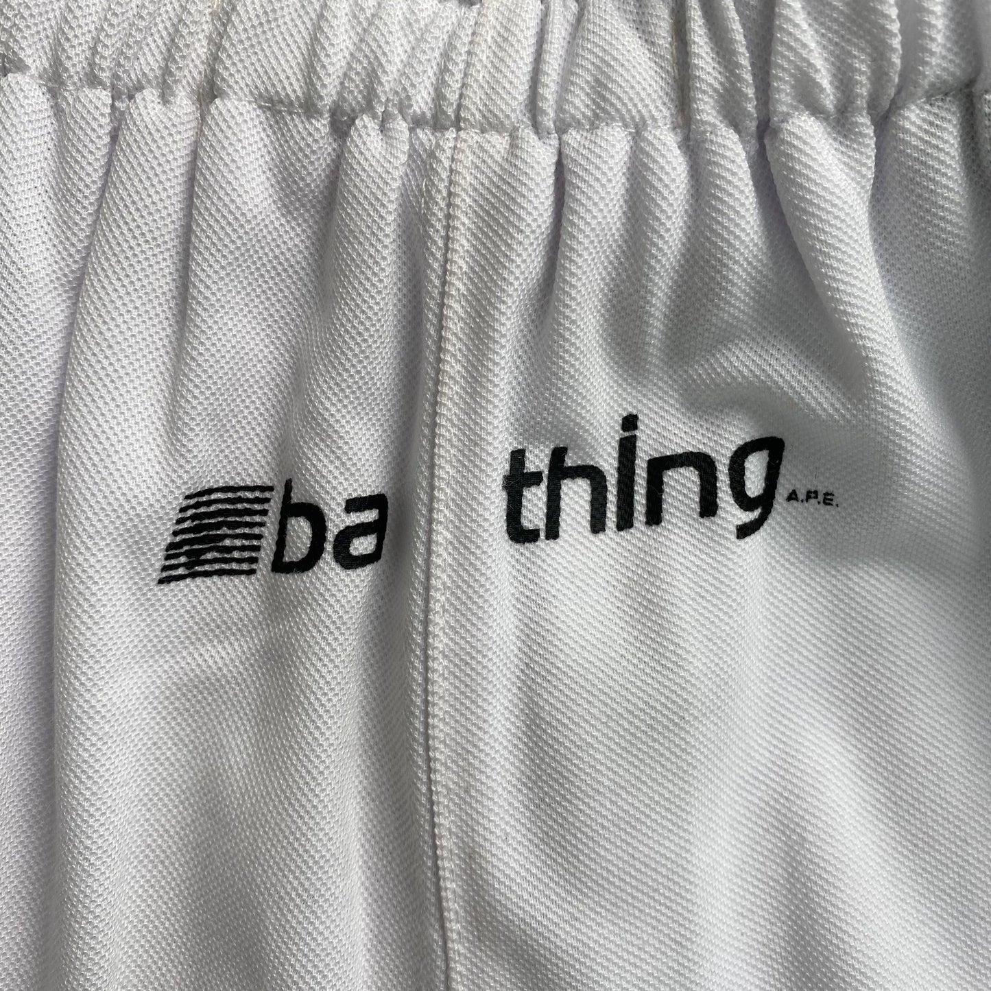 Short Bape Multi Logo Soccer Blanco