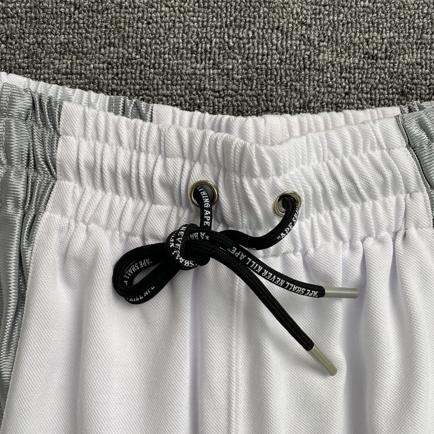 Short Bape Multi Logo Soccer Blanco