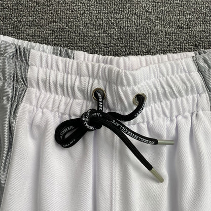 Short Bape Multi Logo Soccer Blanco