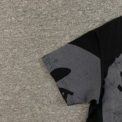 Remera Bape Water Print Ape Head Negra