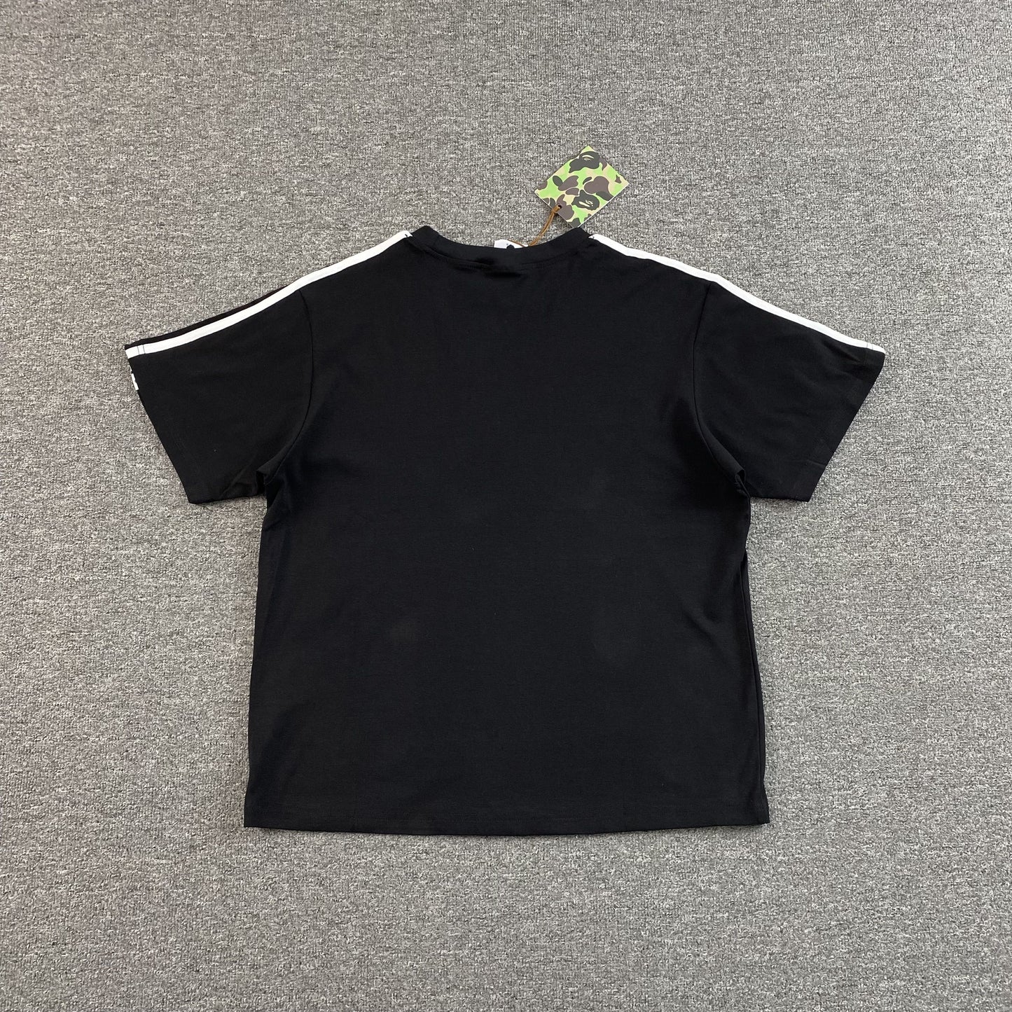 Remera Bape x Adidas Negra