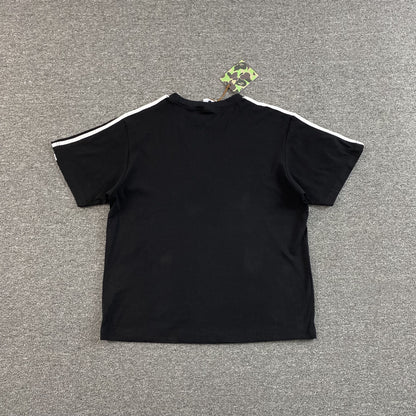 Remera Bape x Adidas Negra