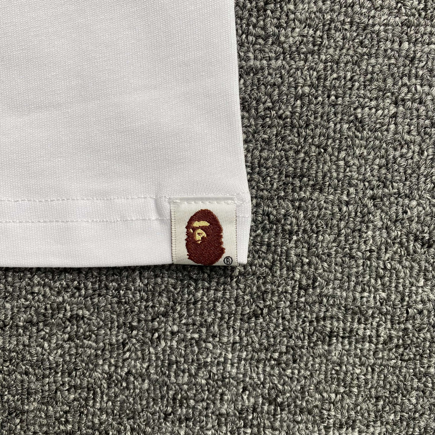 Remera Bape x CR7Life Ronaldo 7 Blanca