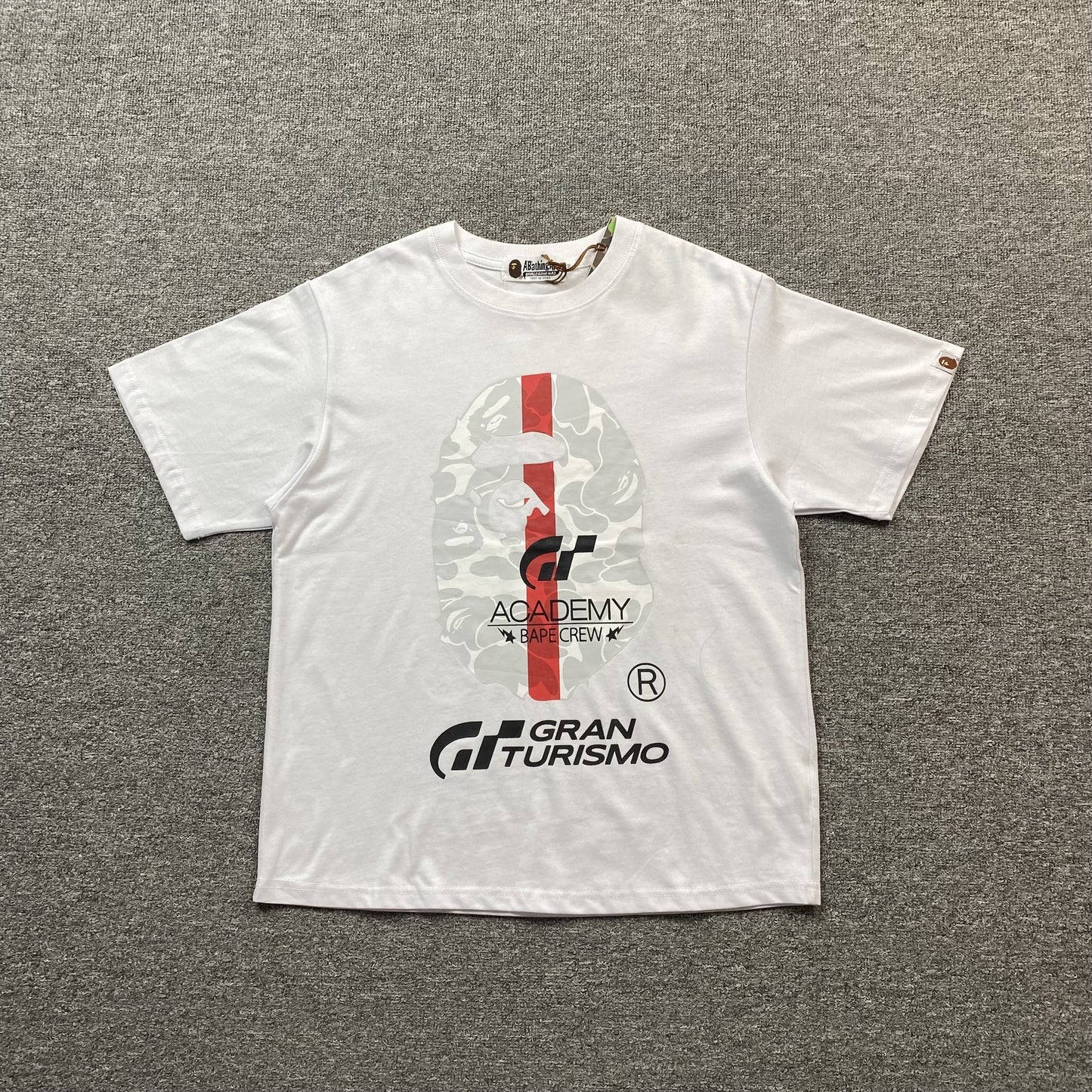 bape-x-gran-turismo-tee-white-Drip Store Argentina