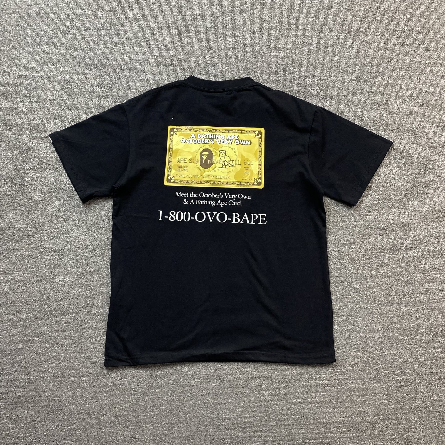 bape-x-ovo-card-tee-black-2-Drip Store Argentina