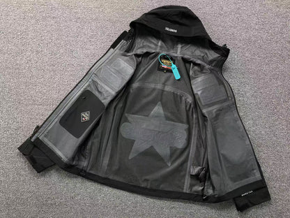 Campera Supreme Vanson Leathers GORE-TEX Shell Negra