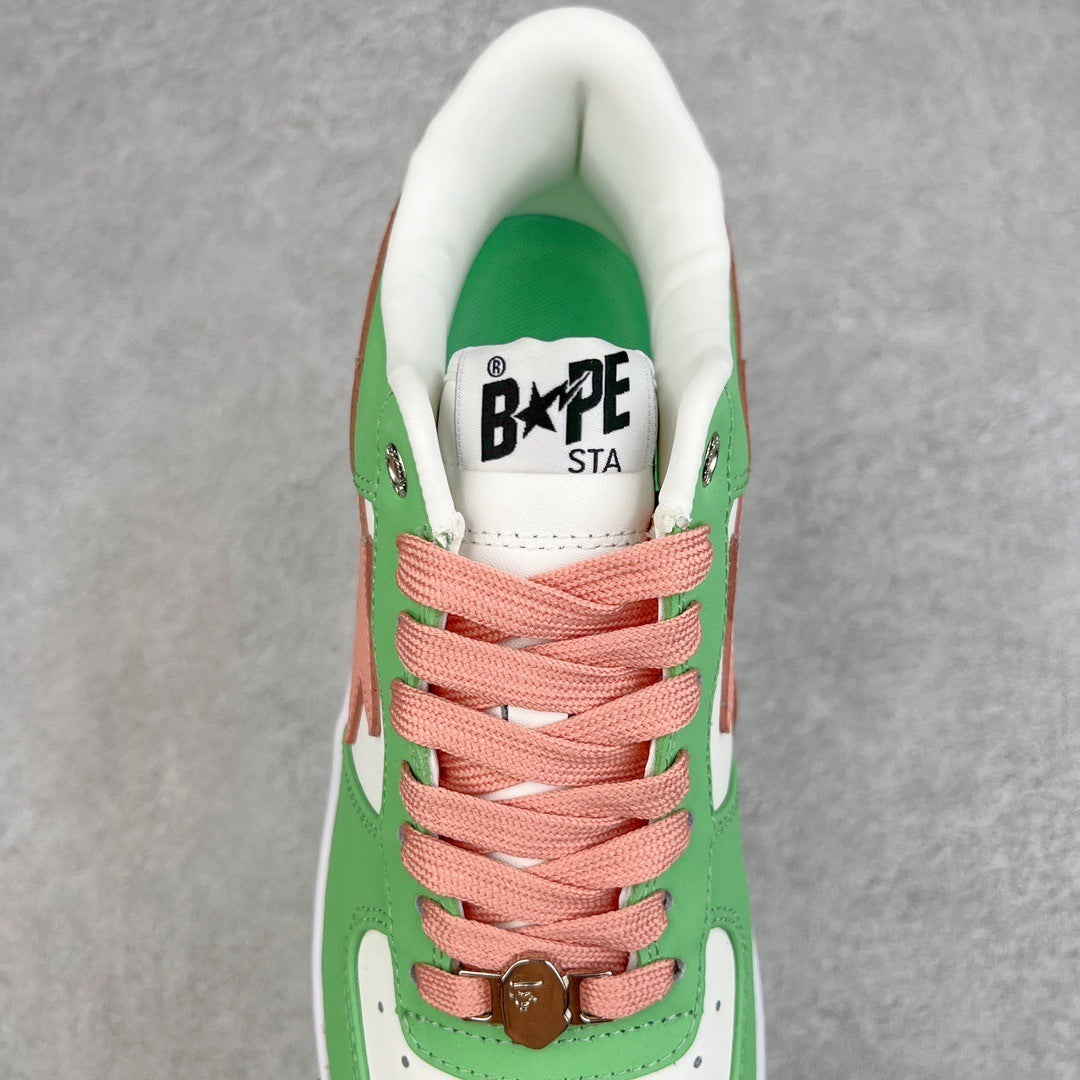 A Bathing Ape Bape Sta Low Verde Pastel 