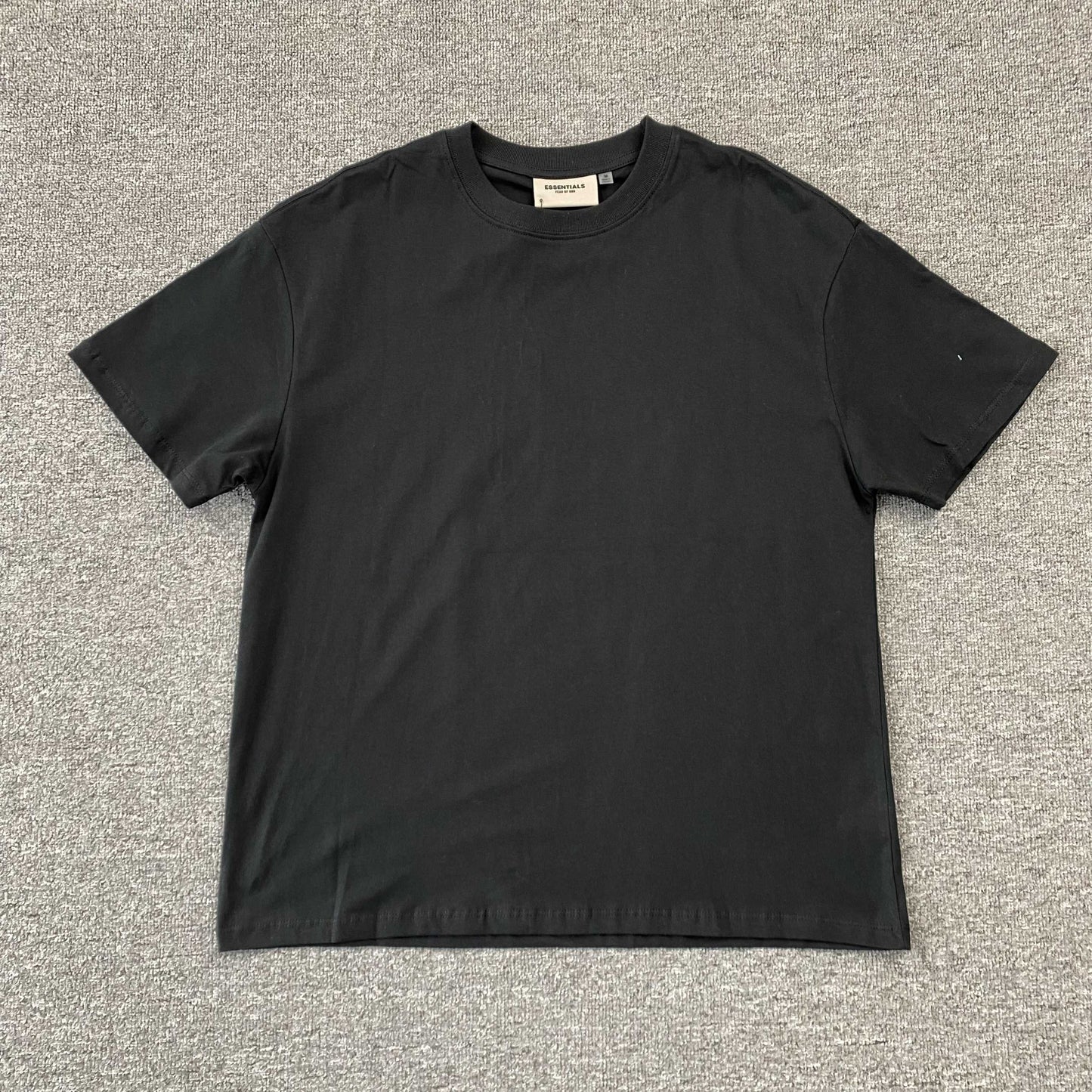 FEAR OF GOD ESSENTIALS TEE BLACK/STRETCH LIMO