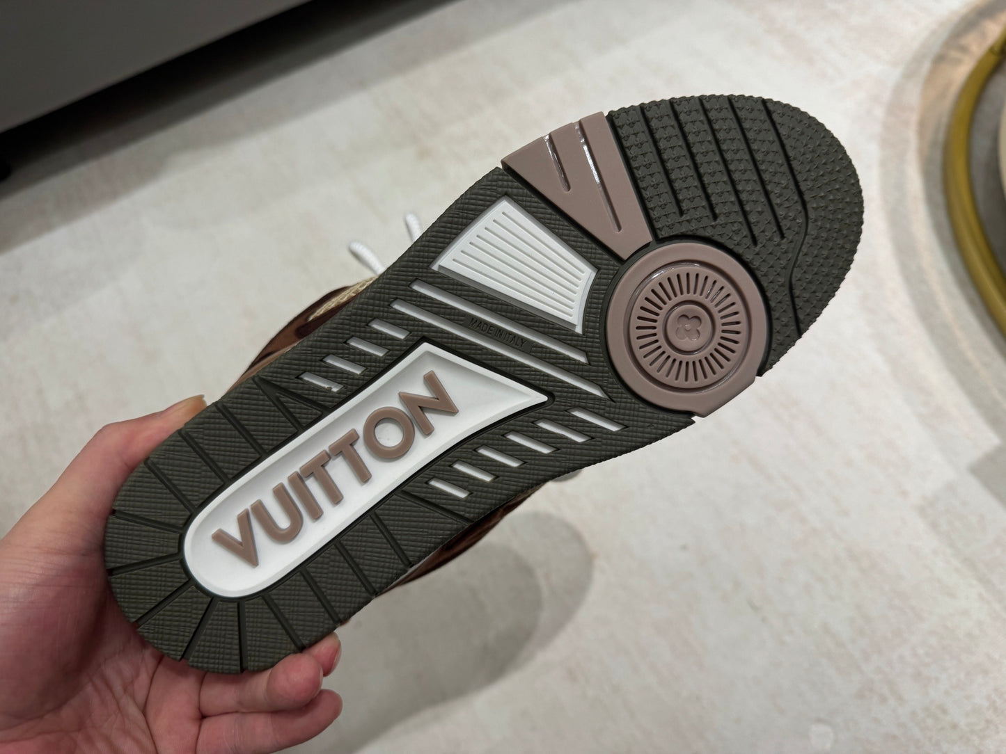 Louis Vuitton Skate Sneaker Marrón