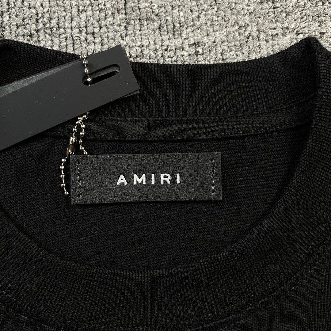 AMIRI CORE LOGO TEE BLACK