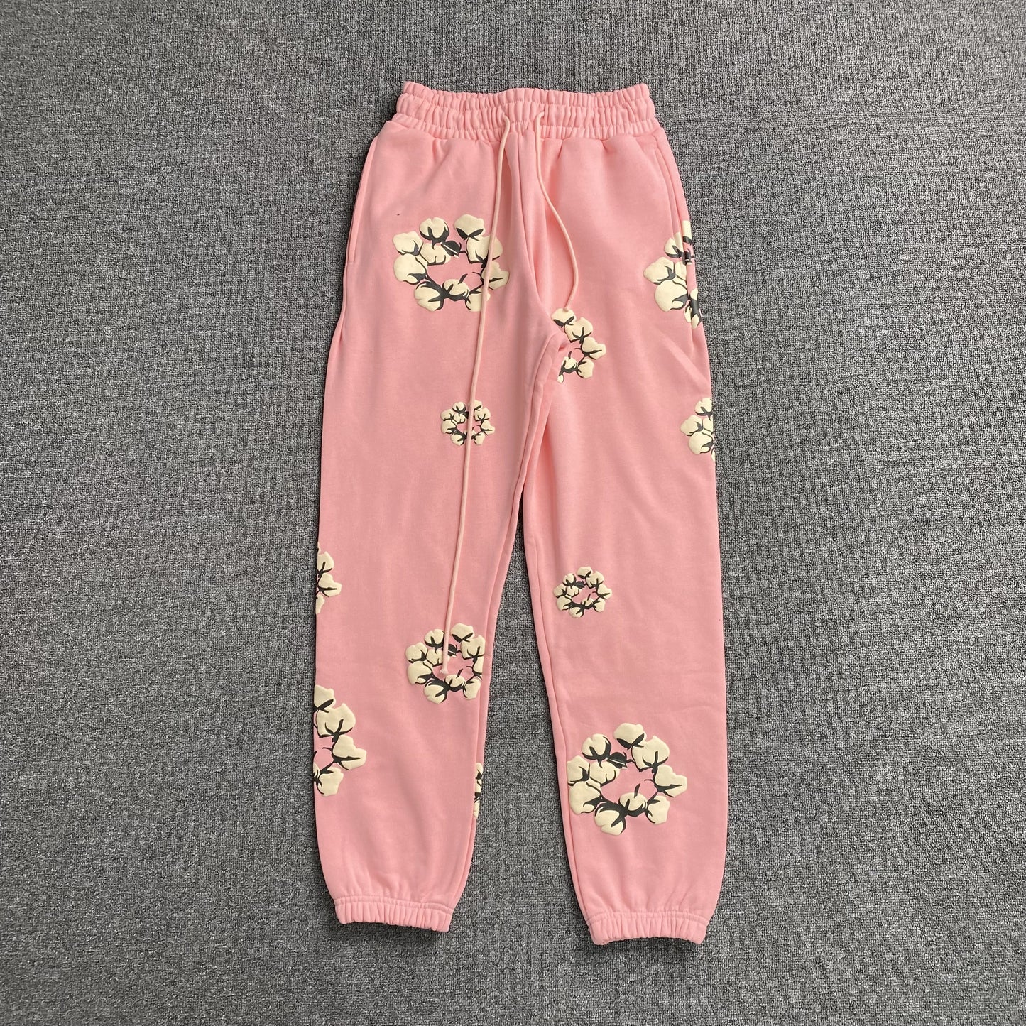 DENIM TEARS X CPFM CACTUS TEARS WREATH PANTS PINK