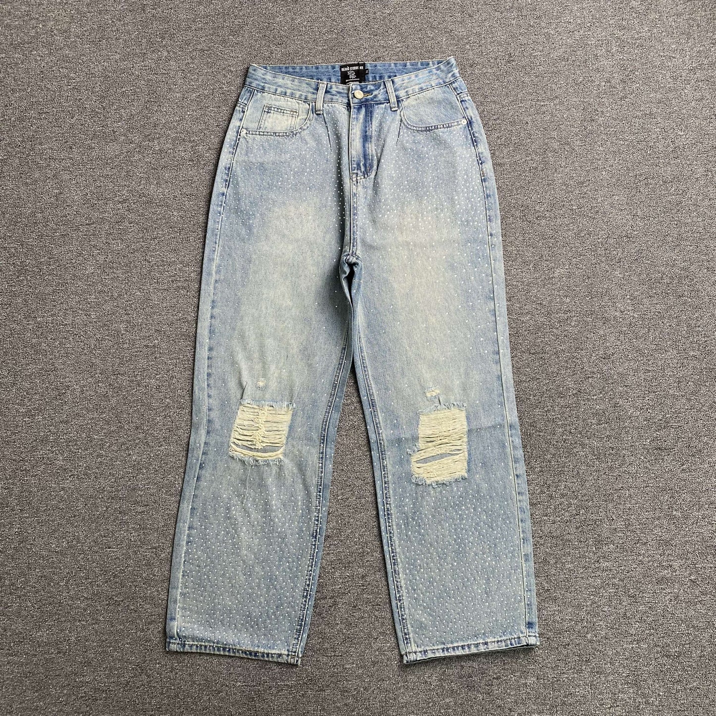 Pantalón Mixed Emotion ME Rhinestone Jean