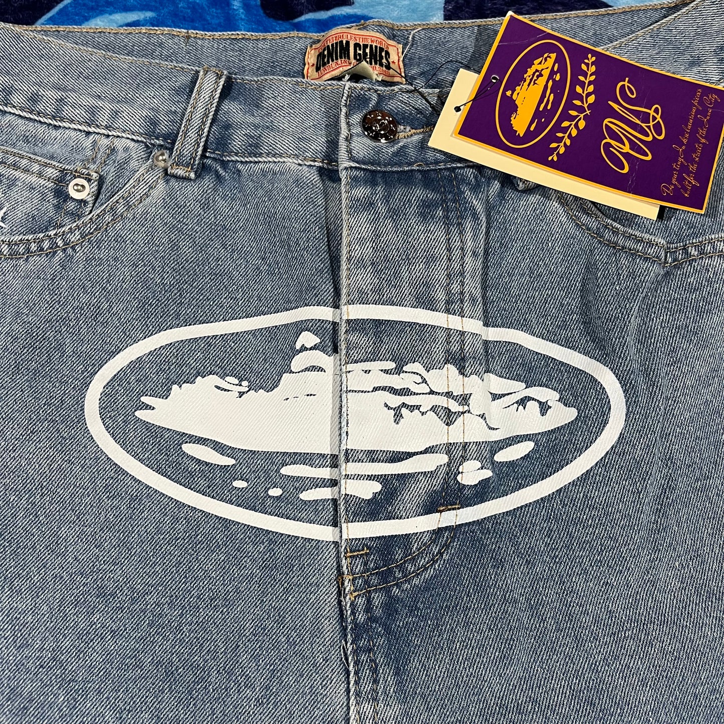 Bermuda Corteiz Alcatraz Jean Azul