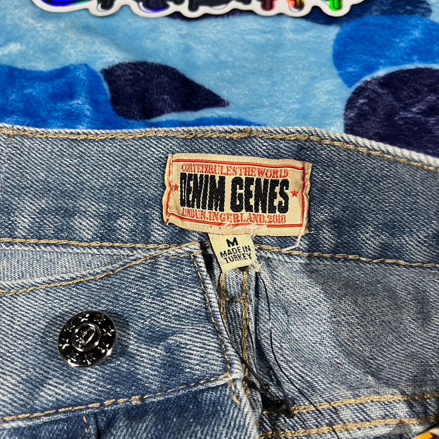 Bermuda Corteiz Alcatraz Jean Azul