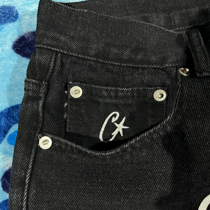 Bermuda Short Corteiz Negra M/L/XL