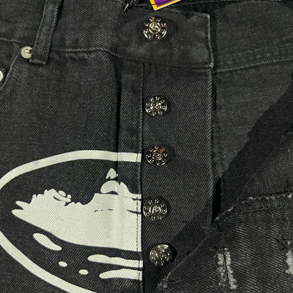 Bermuda Short Corteiz Negra M/L/XL