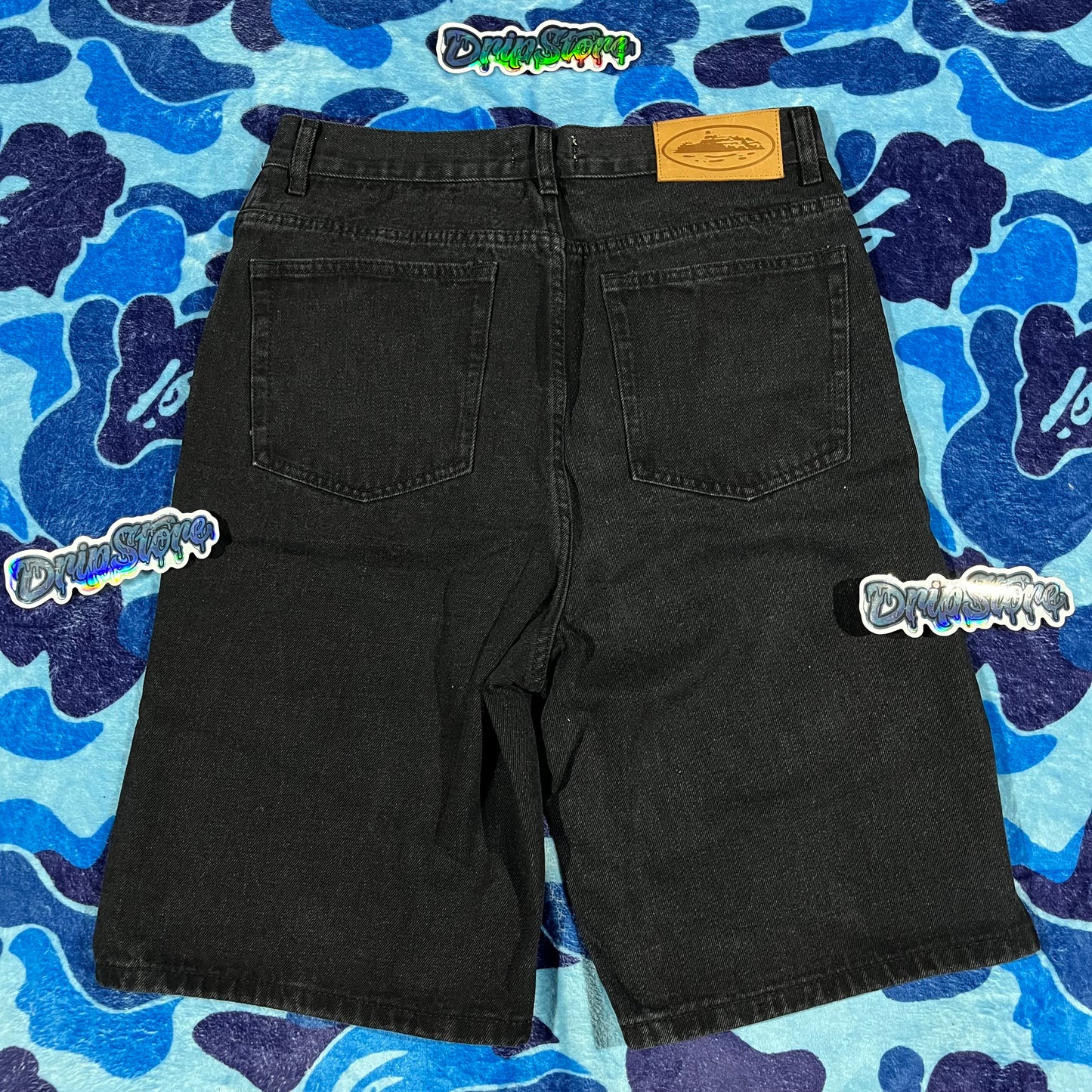 Bermuda Short Corteiz Negra M/L/XL
