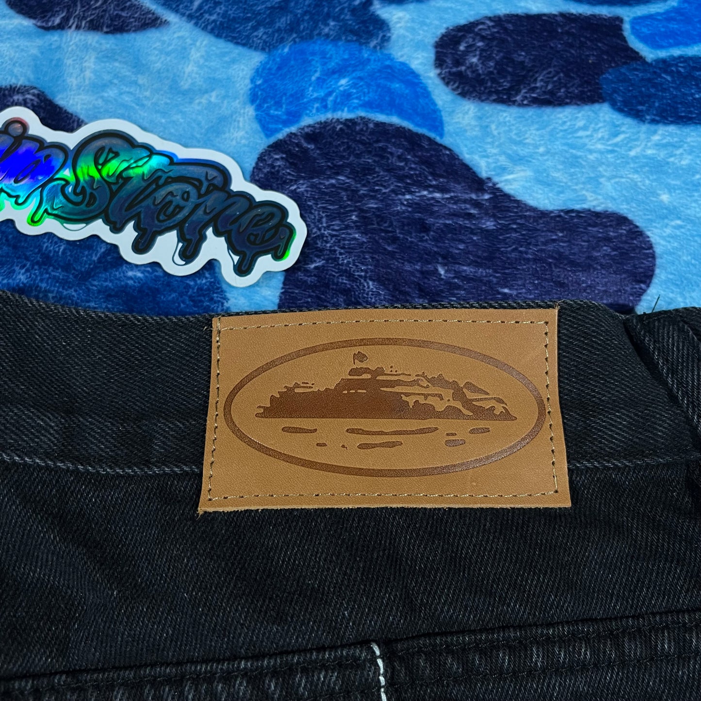 Bermuda Short Corteiz Negra M/XL