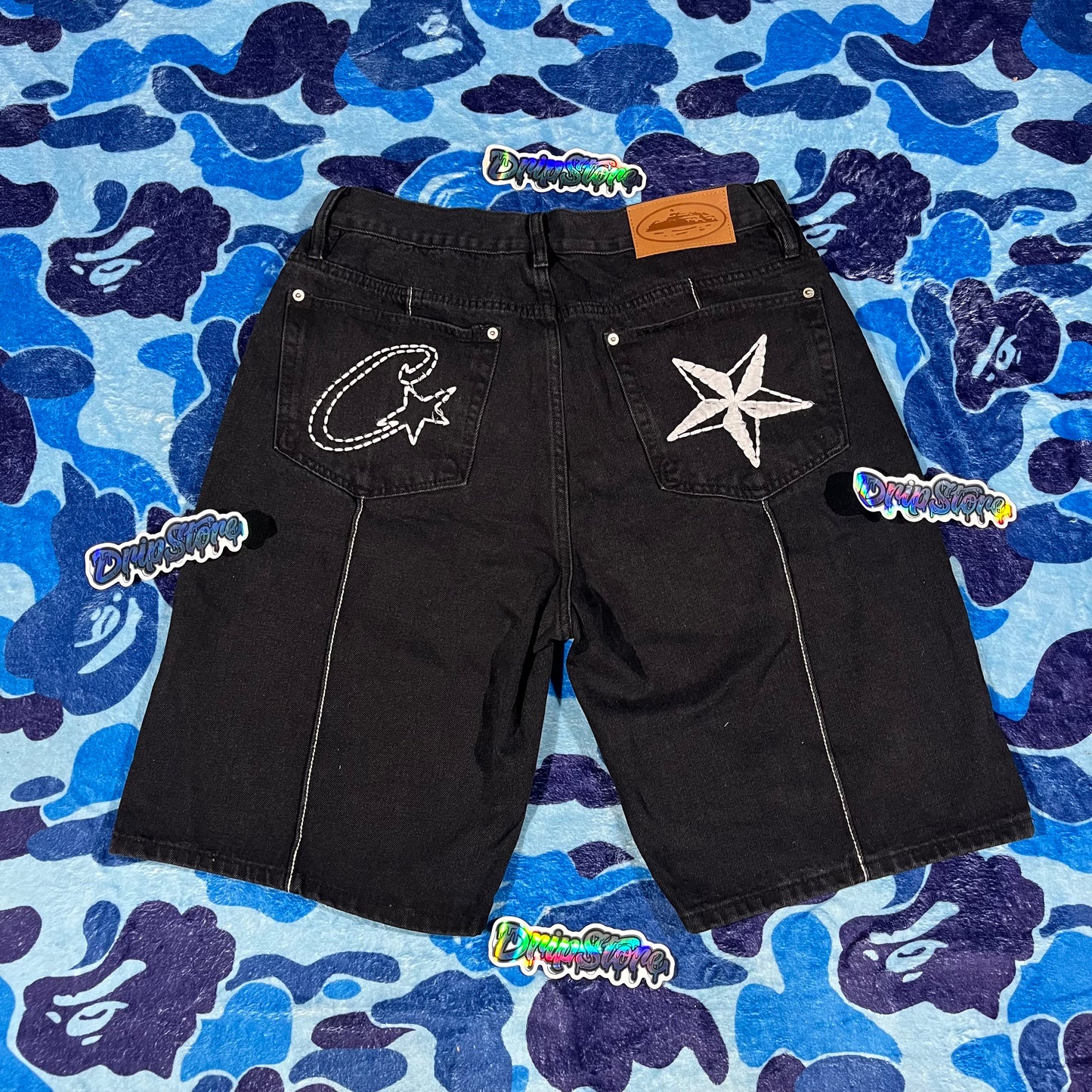 Bermuda Short Corteiz Negra M/XL