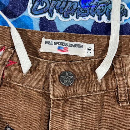 Bermuda Vale Forever Skittles Patch 1980s Marrón