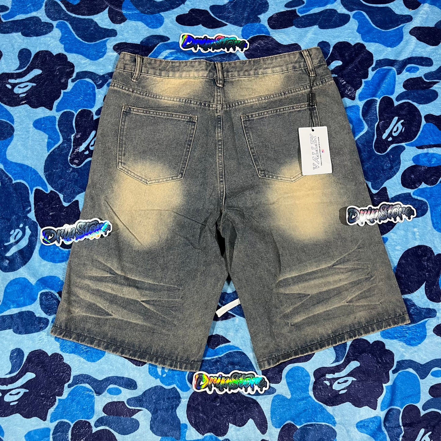 Bermuda Vale Forever Skittles Denim Azul