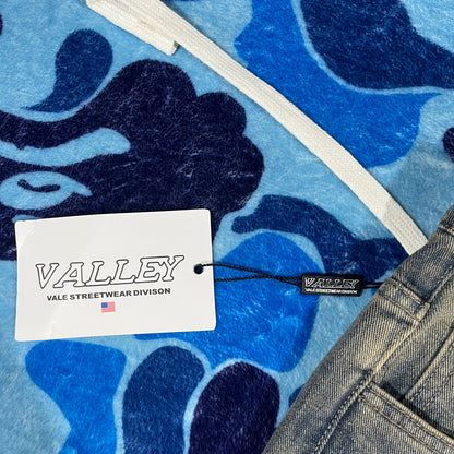 Bermuda Vale Forever Skittles Denim Azul