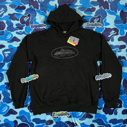 Buzo Corteiz Alcatraz Triple Negro XL