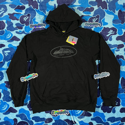 Buzo Corteiz Alcatraz Triple Negro XL