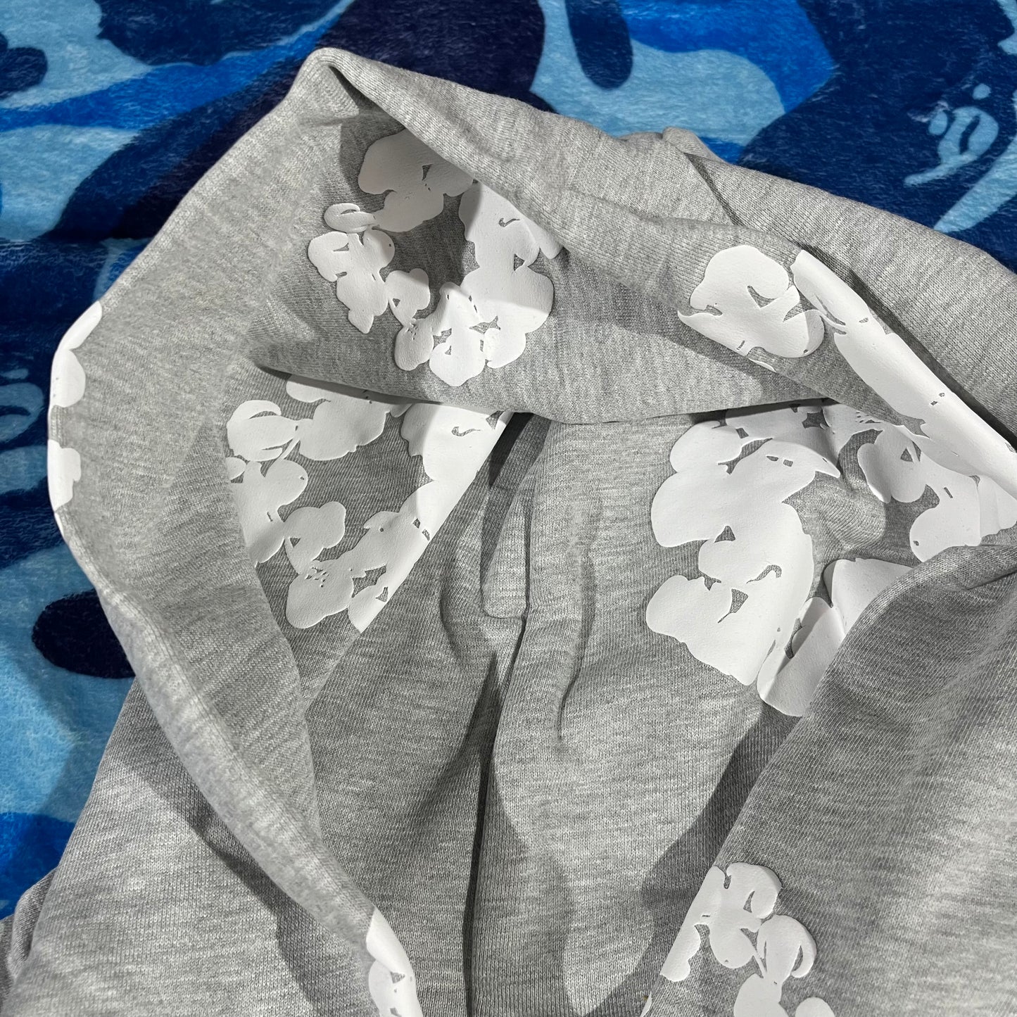 Buzo Denim Tears Gris L