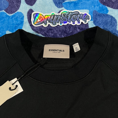 Buzo Essentials Crewneck Negro XL