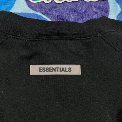 Buzo Essentials Crewneck Negro XL