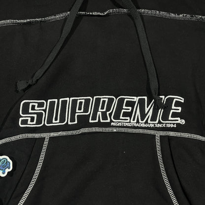 Buzo Supreme Coverstitch Negro XL