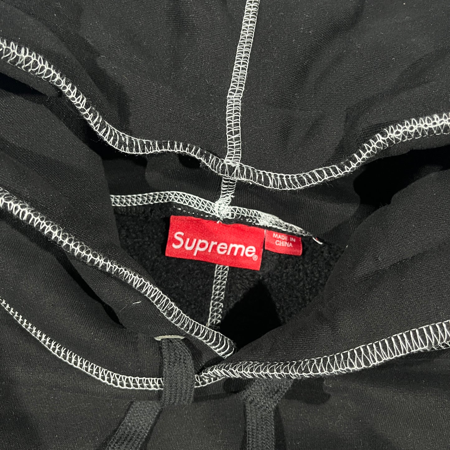 Buzo Supreme Coverstitch Negro XL