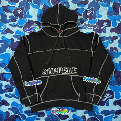 Buzo Supreme Coverstitch Negro XL