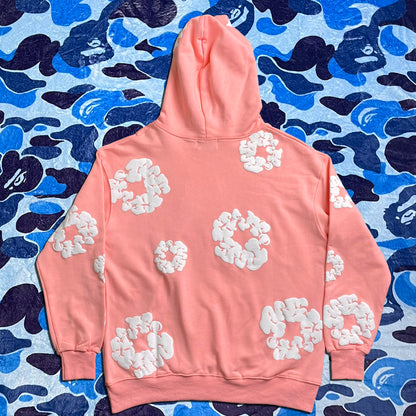 DENIM TEARS THE COTTON WREATH HOODIE PINK