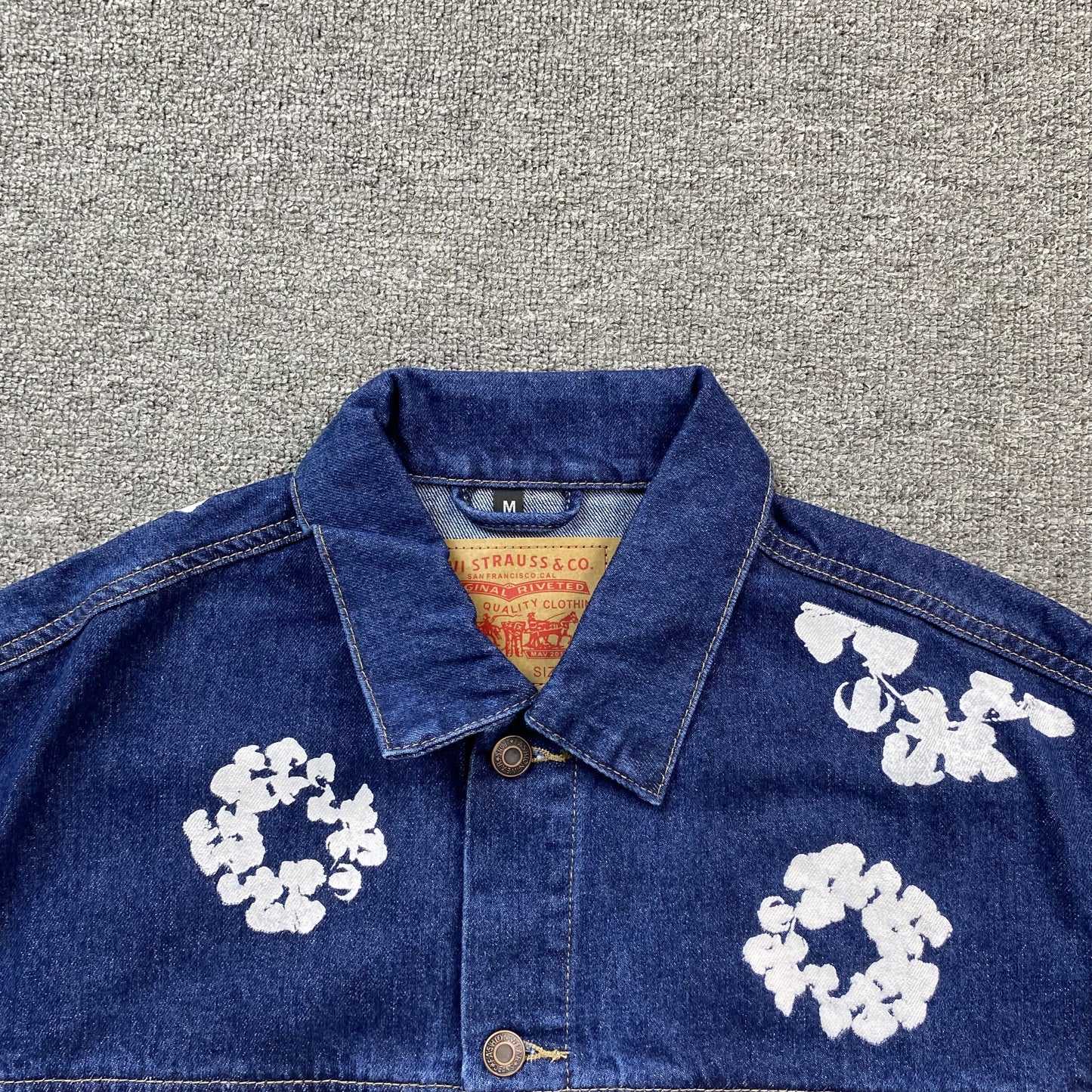 DENIM TEARS X LEVI'S JACKET INDIGO