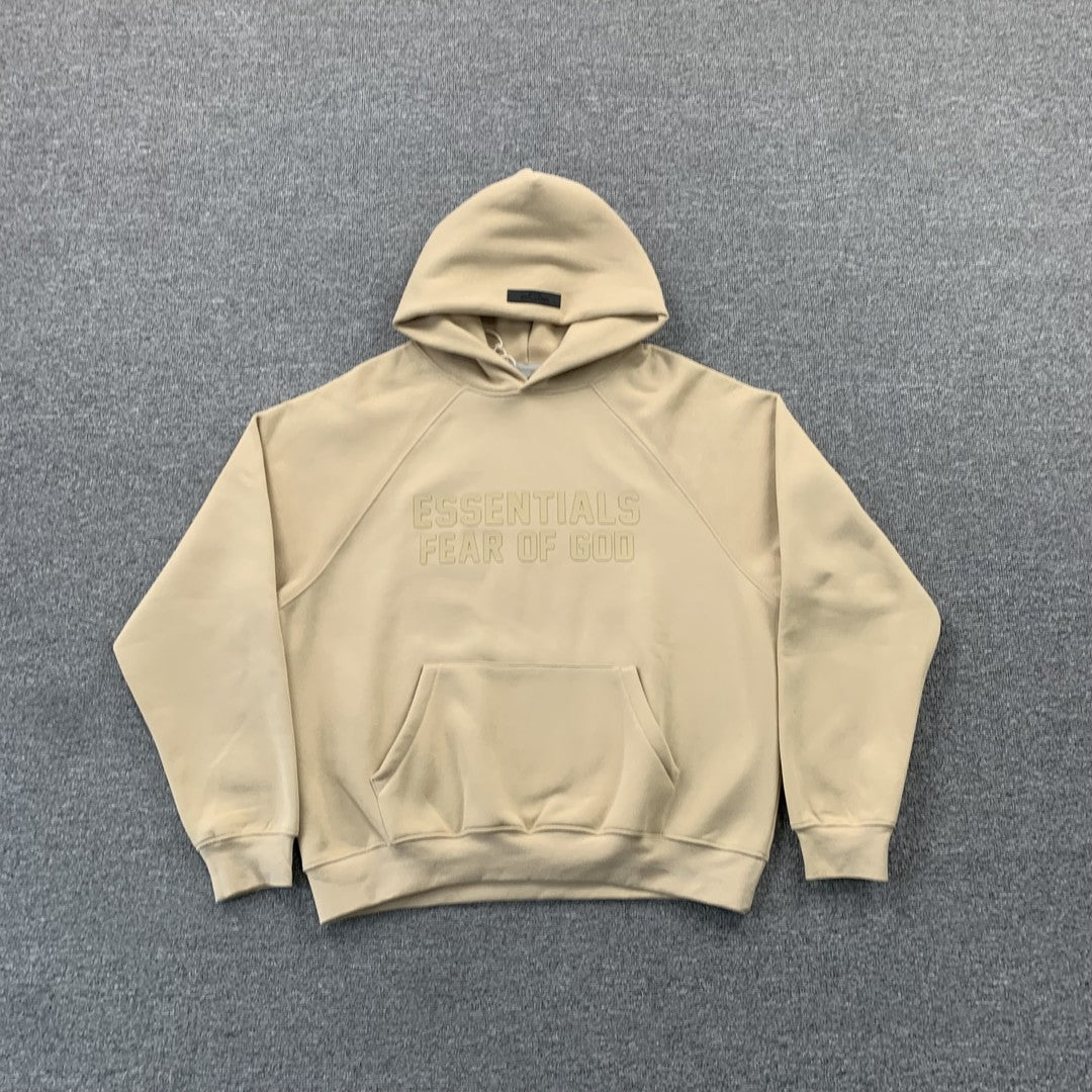 FEAR OF GOD ESSENTIALS HOODIE SAND