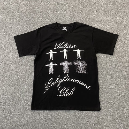 HELLSTAR STUDIOS ENLIGHTENMENT CLUB TEE BLACK