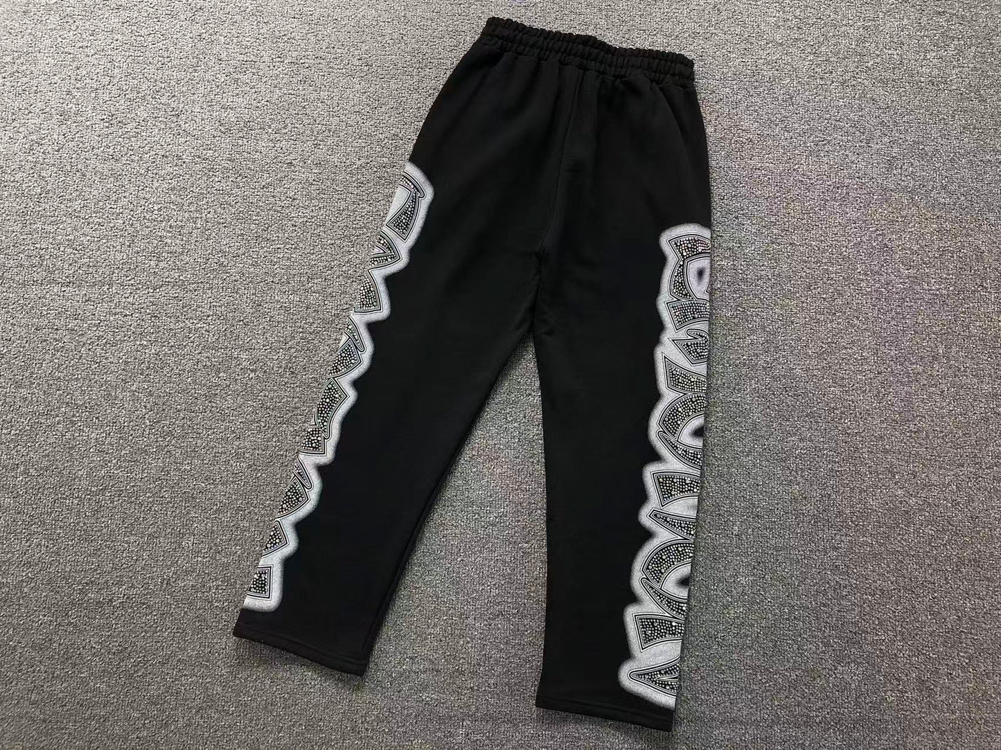 Pantalón Mixed Emotion Midnight Rhinestone Negro