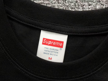 SUPREME CHERRIES REMERA NEGRA 