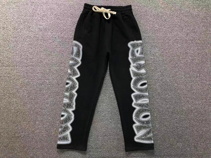 Pantalón Mixed Emotion Midnight Rhinestone Negro
