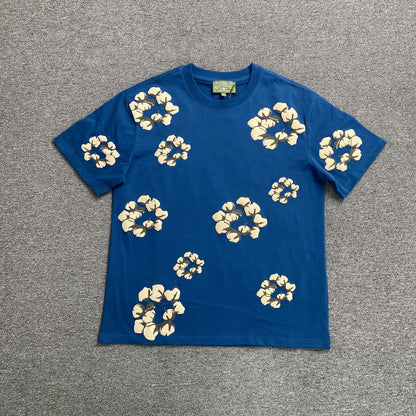 DENIM TEARS X CPFM CACTUS TEARS WREATH TEE BLUE